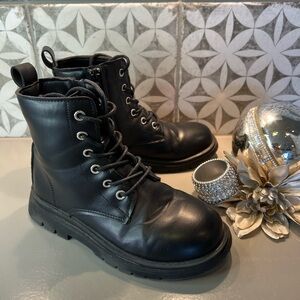 Stylish Black Kids Boots